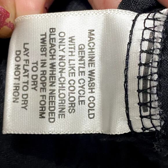 Gothic Vampire Victorian Button Down Lace Semi Sheer Blouse - Picture 11 of 12